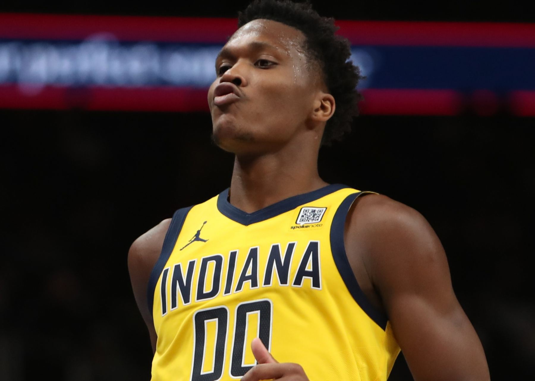 Pacers-Offizieller: Marcelin hat Schmerzen im rechten Fuß und wird für dieses Spiel nicht zurückkehren