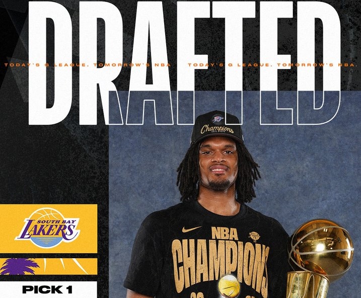 G League Draft: Die South Bay Lakers wählen den ehemaligen Thunder-Spieler Dillon Jones als Nr. 1 in der Gesamtauswahl