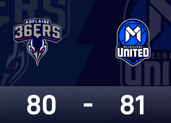 NBL-Kampfbericht: Edwards erzielt 25 Punkte, Melbourne United besiegt Adelaide 36ers 81-80