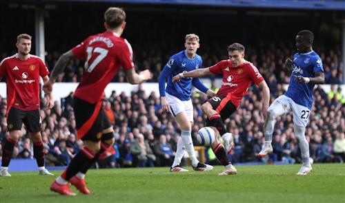 Everton gegen Manchester United