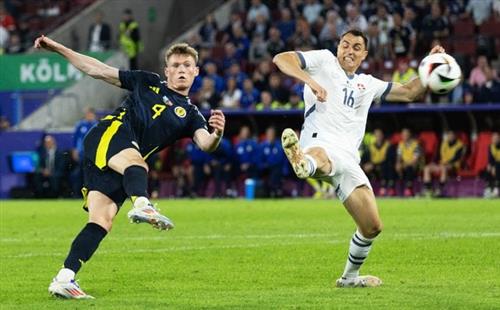 Schottland gegen die Schweiz