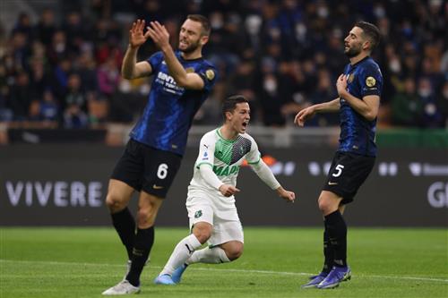 Inter Mailand gegen Sassuolo