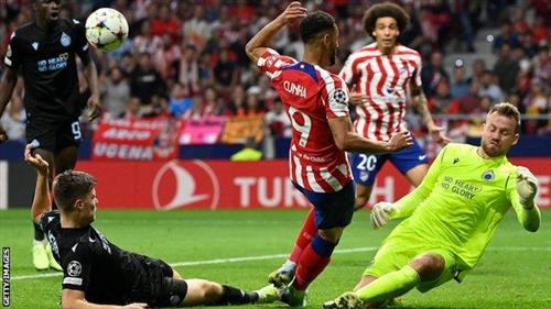 Atletico Madrid gegen Club Brügge