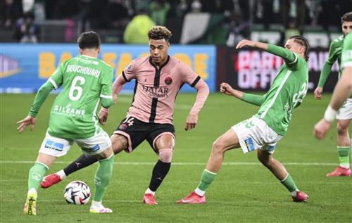 Saint-Etienne gegen Paris Saint-Germain