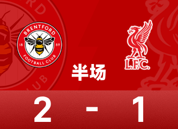 Premier-League-Halbzeit: Ouattara punktet mit einem Seitenhaken, Brentford führt vorübergehend zum 2:1 für Liverpool